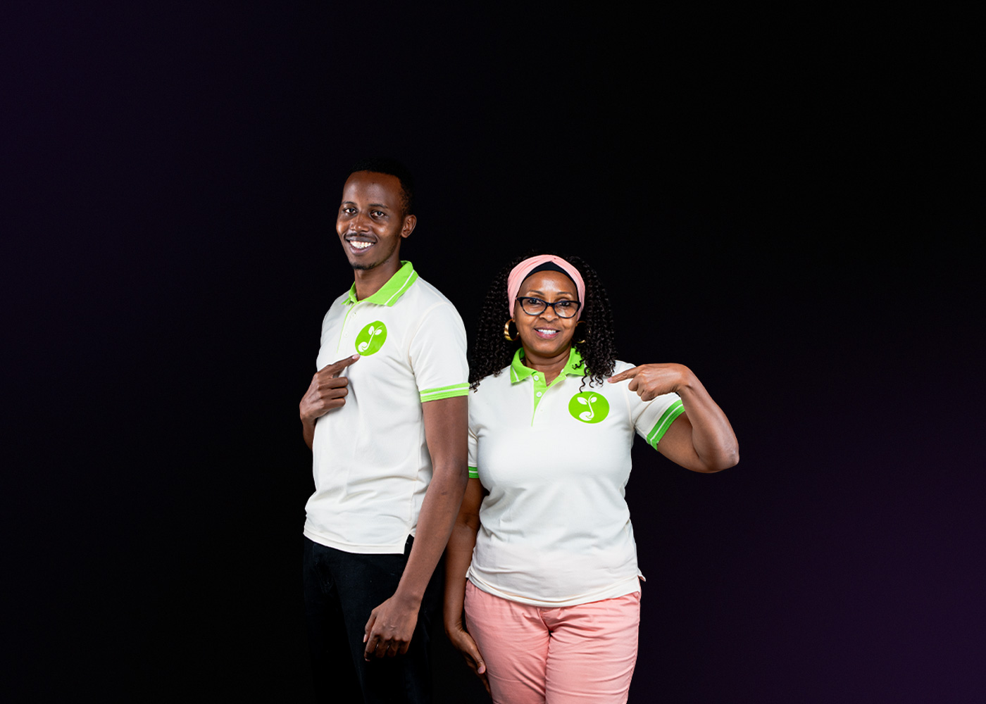 Gikuyu Muchai and Milcah Wairimu, public speaking coaches at Sprout Life Skills Nairobi