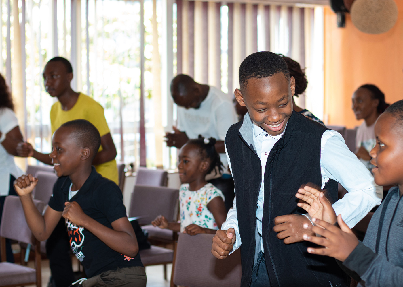 Kids public speaking graduation ceremony at Sprout Life Skills Nairobi