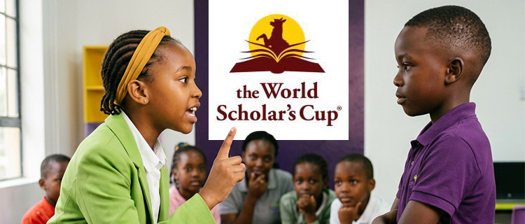 Students preparing for the World Scholar's Cup with Sprout coaching