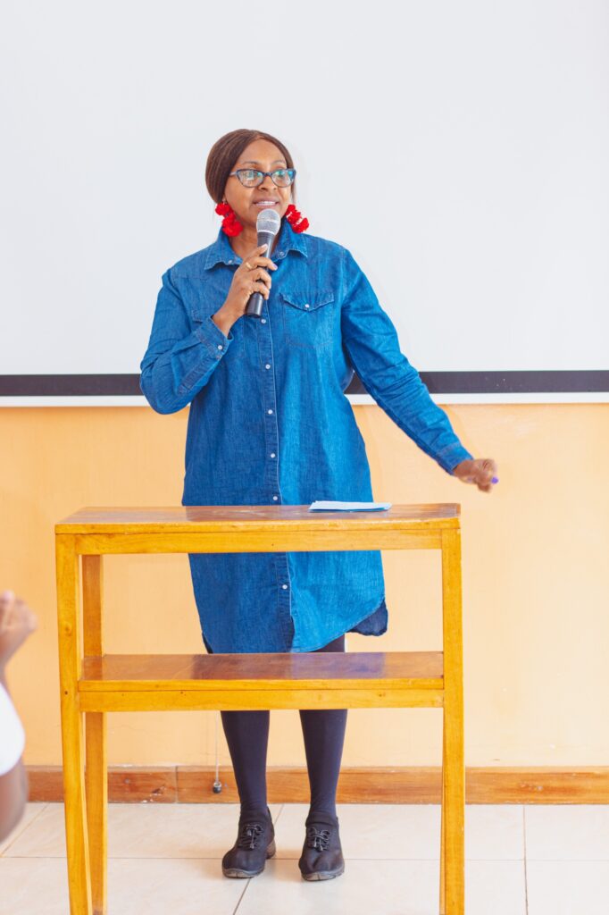 Wairiimu Ruhara explaining Communication Skills for Children in Africa | Sprout Skills