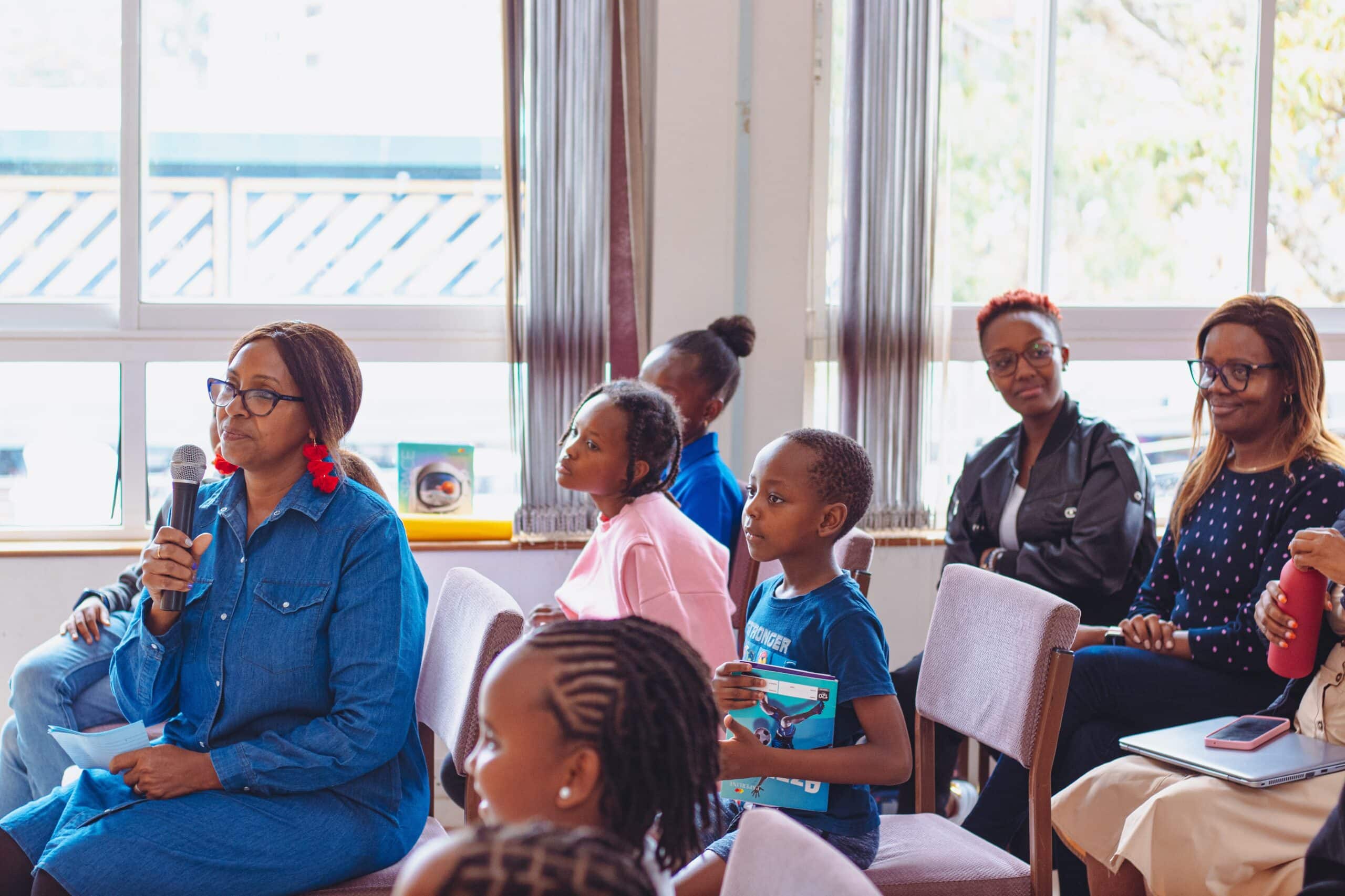 Sprout Life Skills coaching session with children in Nairobi — building emotional intelligence and communication skills aged 6 to 17