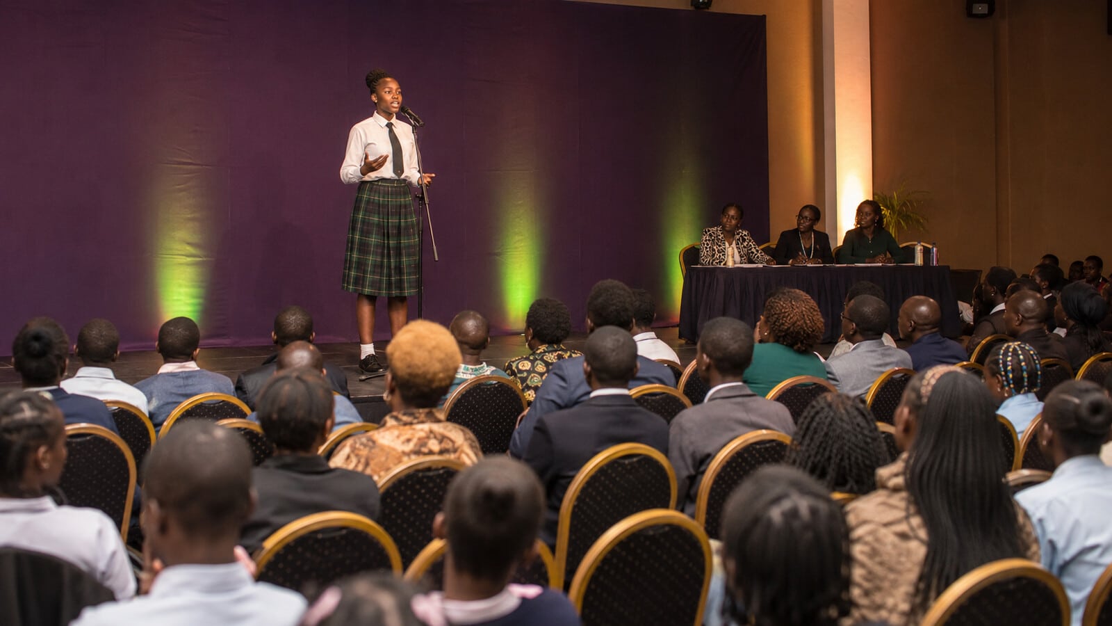 The Grand Finals stage in Nairobi